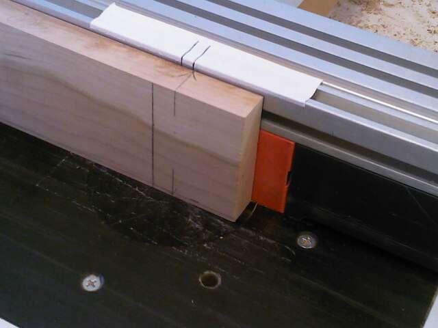 I do this because cutting a stopped groove on a router table is more accurate and safer than doing it on a table saw.
