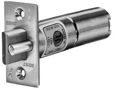 6KS2 6KS2 Strike (Supplied Standard) Dimension: Conforms to ANSI A115.2 for 1 3 /8" doors (2 3 /4" x 1 1 /8" with curved lip and box).
