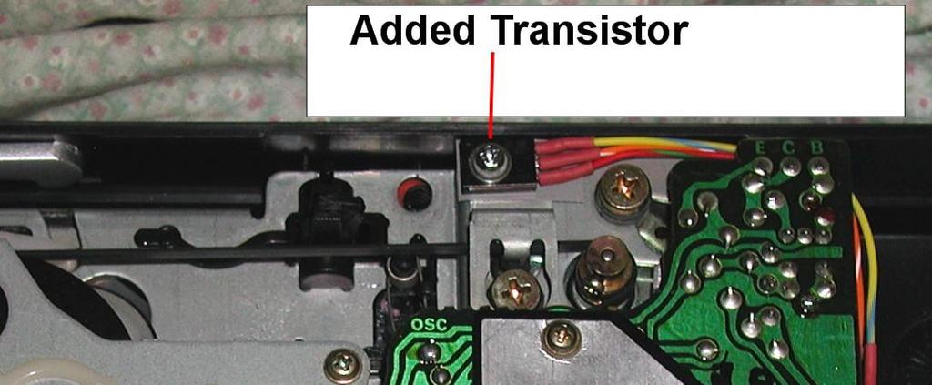 the BD140 transistor into heavy saturation for collector currents of 350mA or below with 35mA of base current.
