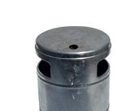 5 4130 Hot-dip galvanized and coated DB 703 4.5 4030B Fixed to post Ø 60 x 1300 mm 9.5 4130B Litter bin approx.