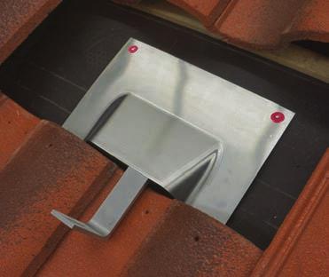 When bibbing, the upper edge of the bib should extend 3" under the course of underlayment above the flashing and the bib should be wide enough