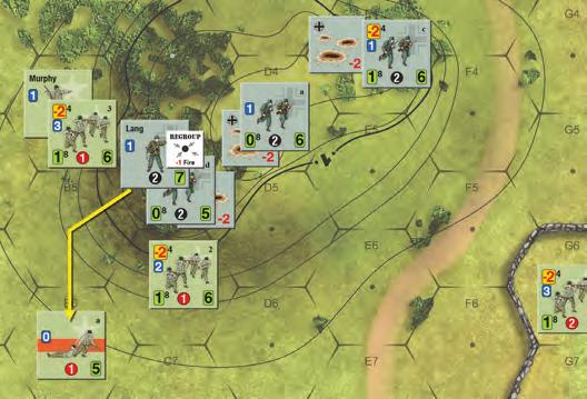16 Last Hundred Yards ~ Playbook Turn 3 Assault Resolution The German s assault die roll is 8 1 = 7, resulting in the Germans re-taking the position.
