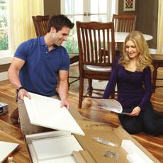 Ready to Assemble Means you save with Heartland. Heartland Cabinets are ready to assemble out of the box.