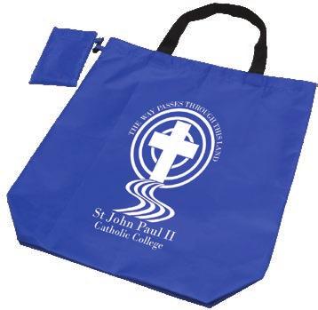 45 0 Size bag: 400w x 450h mm pouch: 135w x 110h mm Cotton/polyester 170GSM foldable bag with