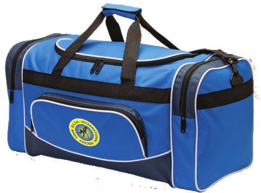 00 Size: 510w x 340h x 350d mm 600D polyester fabric with PVC backing, double zippered U-shape main entry & generous end pockets,