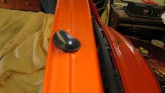 Install the new grommet for the convertible