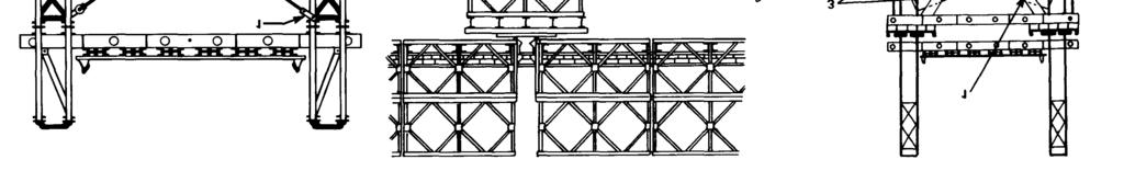Use the following procedures when building piers with mechanical equipment: If site conditions permit, a truck-mounted crane can be used to erect 20-foot- (6.