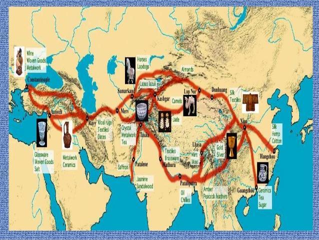 CH. 13 VOCABULARY: LESSONS 1-3 Silk Roads The ancient trade route that connected