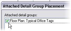 Add Annotation Detail Groups 20 Press CTRL and click model groups