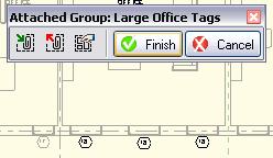 25 With the large office tags attached detail group selected, on the Options Bar, click Edit Group. Right-click one of the window tags.