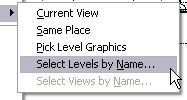 On the Edit menu, click Paste Aligned > Select Levels by Name. Click Level 2. Click OK.
