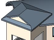 Create Multiple Roofs Sometimes you need to create two or more roofs to complete the shape you are looking for.