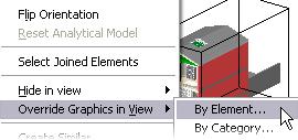 4 Cut the 3D view with the section box: Click the section box that
