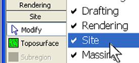 Open the Site views, and tile the views using the WT keyboard shortcut. Note on Linked File Paths: The Revit Architecture model is a linked file, m_unit12 building.rvt.