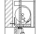 8 Place the window detail component as shown in image. Use the Align tool to align it to the sill.