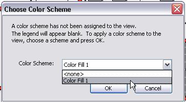Exercise 18E: Color Scheme In this exercise you create a color fill legend to give a visual indicator to the information held in the room objects.