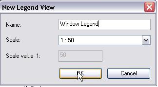 Exercise 18F: Legends In this exercise you create a window legend. A legend is a chart of symbols in the project.
