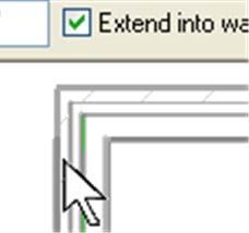 To do this you need to watch where the cursor is pointing as you are picking in the drawing area.
