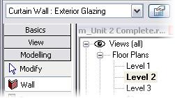 While a curtain wall in architectural terms is a specific term that applies to a glazing system, in Revit Architecture the Curtain Wall object