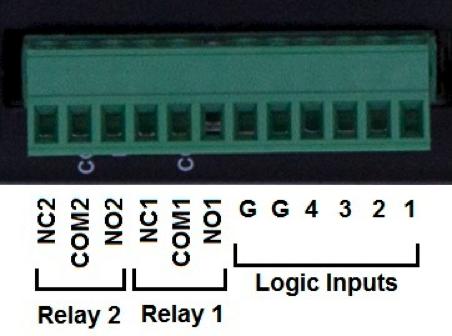 The Logic Output module allows for triggering the physical relays and triggering preset recalls.