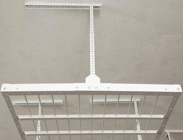 COMPONENTS Ceiling Mount (x4) - 1 ¼ x 26 channel, 5/16