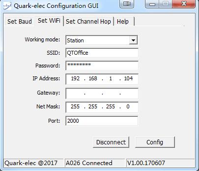 3.4.2 Station mode QK-A026/024 can also be connected in Station