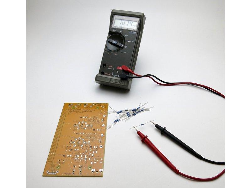 Step 13 Stuffing the PCB - Resistors Measure all resistors before soldering into
