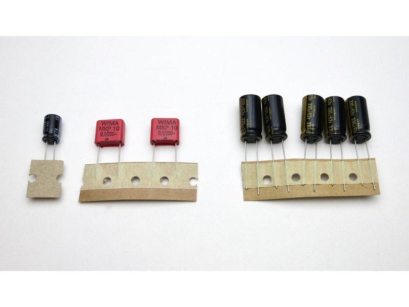 Step 6 Capacitors Left to right -