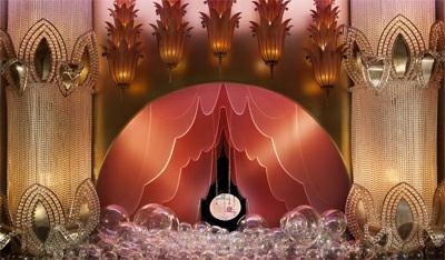 T he third window was inspired by Ziegfeld Follies performances and the stage at