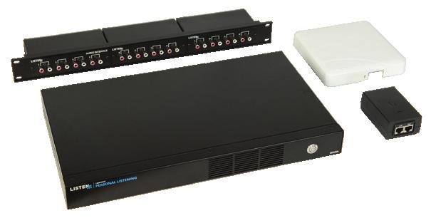 or live audio Systems PLS-900-12 ListenWiFi 12 Stereo/24 Mono Channel System Designed to deliver greater audio quality, simplicity and flexibility, the PLS-900-12 distributes 12