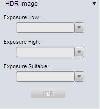 High dynamic range image HDR image function