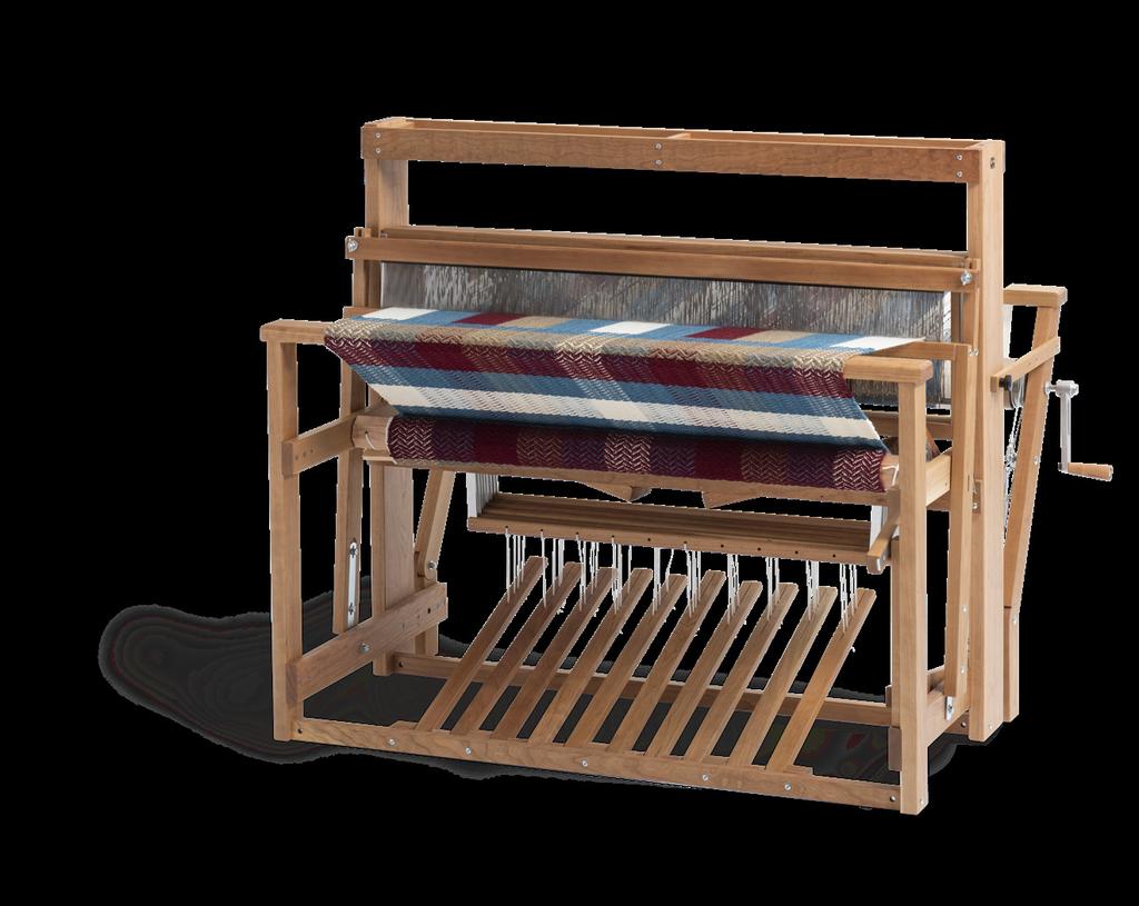 SCHACHT STANDARD FLOOR LOOM TM Assembly Instructions PARTS Wrapped onto warp beam: 3X apron bars 2X lease sticks Accessory pack 1: 1000X heddles Accessory pack 2: 1X warp beam crank handle 1X 3/8"