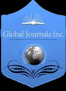 Global Journal of Computer Science and Technology Volume 11 Issue 3 Version 1.0 Type: Double Blind Peer Reviewed International Research Journal Publisher: Global Journals Inc.