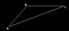Area and perimeter Q1. Calculate the area of each of these triangles. a) b) c) Q2. Draw a triangle similar to this one. i) measure the length of side of AB and let be the base of the triangle.