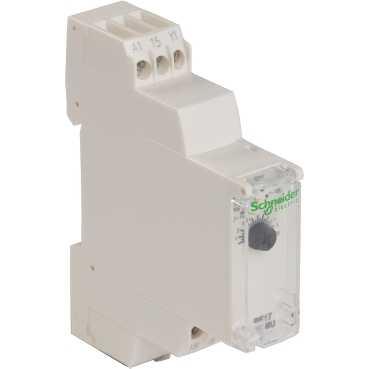Characteristics on-delay timing relay - 1 s..100 h - 24.