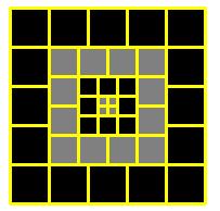Cosider a square. Sice it cotais 4 uit squares, its area is 4.1.1 (Fig. 5). Pack this square with squares of the same size. Eight squares are eeded. The area of the ew figure is 4.
