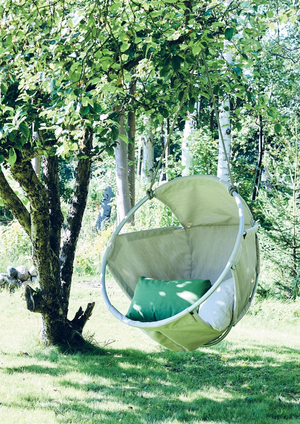 COCOON HANG CHAIR OUTDOOR is a perfect chair for a silent moment