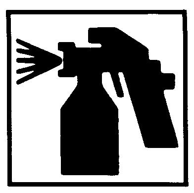 0mm Pressure : Follow spraygun manufacturer's
