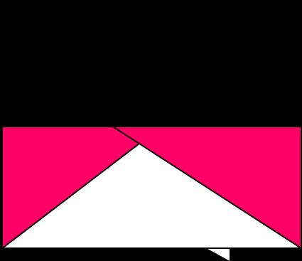 diagram at right. Step 4. Repeat steps 1, 2 and 3 using one 1.75 fuchsia light/dark square for the right side of the rectangle.