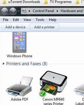 How to Install your new Printer There are options to connect via a network, Wireless or Bluetooth