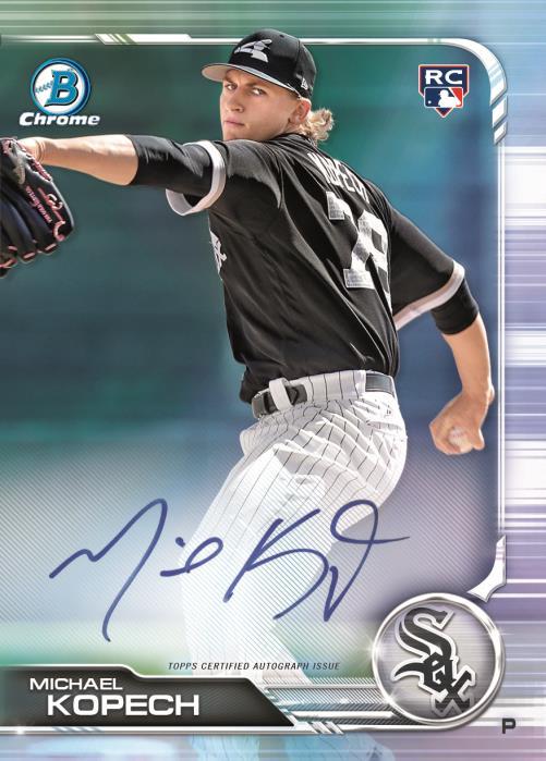 AUTOGRAPH CARDS Chrome Rookie Autograph Card Chrome Prospect Autograph Card Chrome Prospect Autographs Featuring ON-CARD autographs of the top