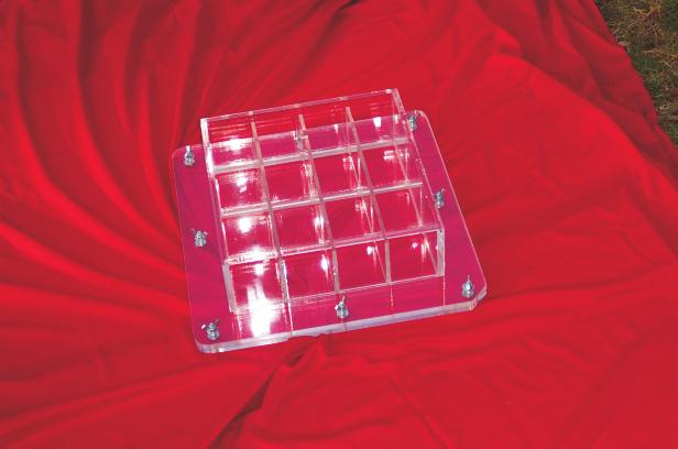 Feel free to contact us if you have a question or problem with your new Plexiglas Soap Mold.