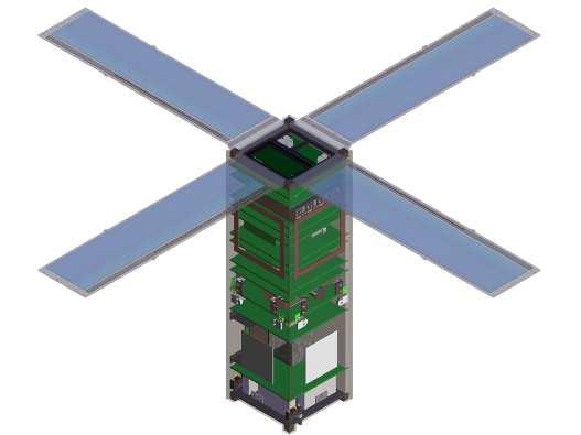 Changing to Delfi-n3Xt - General characteristics - Delfi-C 3 1st Dutch University Satellite (4th Dutch satellite) 3 unit CubeSat 8 deployable antennae 4 Deployable solar panels Single point failure