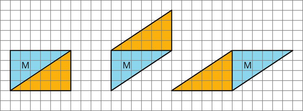 The base and height measurements for the parallelograms are 4 units and 6 units, or 6 units and 4 units. and. Anticipated misconceptions 1.