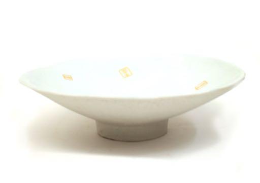 Metallic Rice Bowl Japanese Porcelain, Metallic Overglaze 118 x 100 x 60 $120.