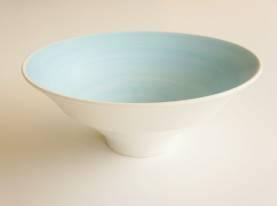 Shallow Bowl L Pearl Blue Item : Shallow Bowl S Clear