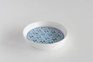 Ichimatsu Item : Condiment Plate Tako Karakusa Size : φ85 h20mm