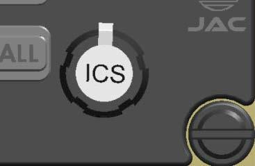(12) ICS Volume Control This is a rotary control used to adjust the volume of all ICS audio to suit the ambient conditions.