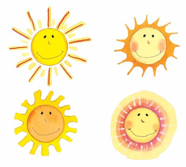 ways you can draw the Sun.