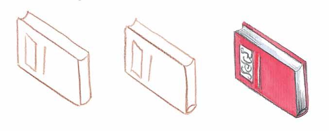 Rhomboid A box with a lid A book